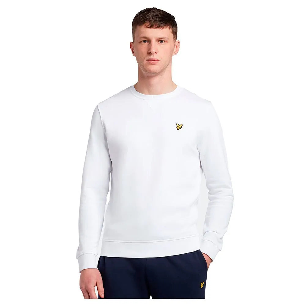 Crew Neck Brushback Sweatshirt Lyle E Scott