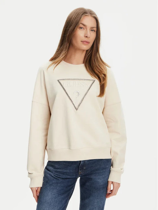 Rachele Triangle Sweatshirt Guess