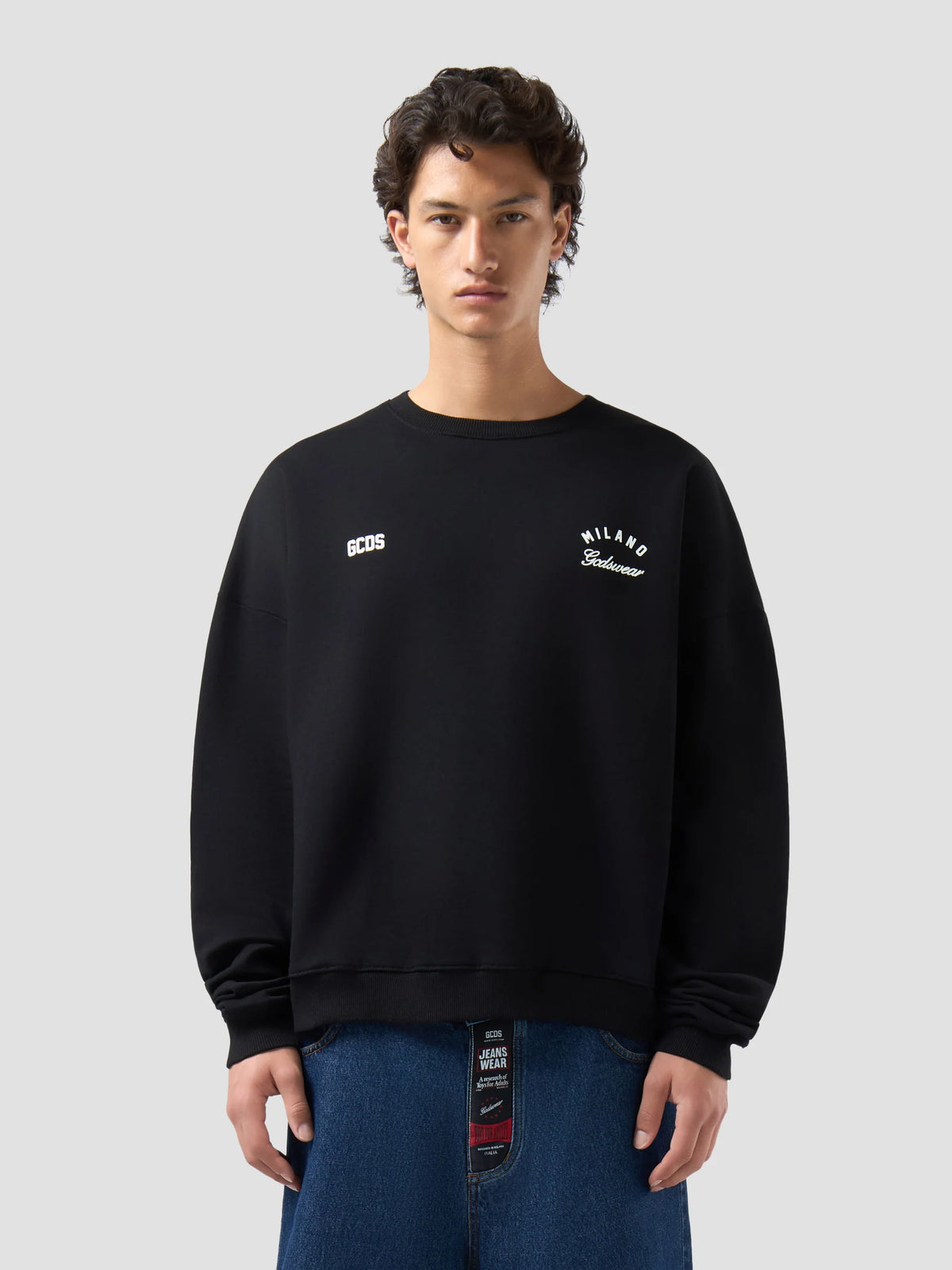 Band Logo Back CrewNeck GCDS
