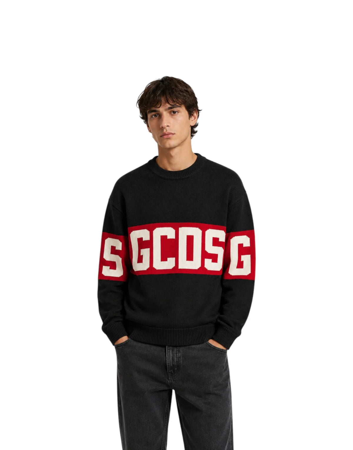 Band Logo CrewNeck GCDS