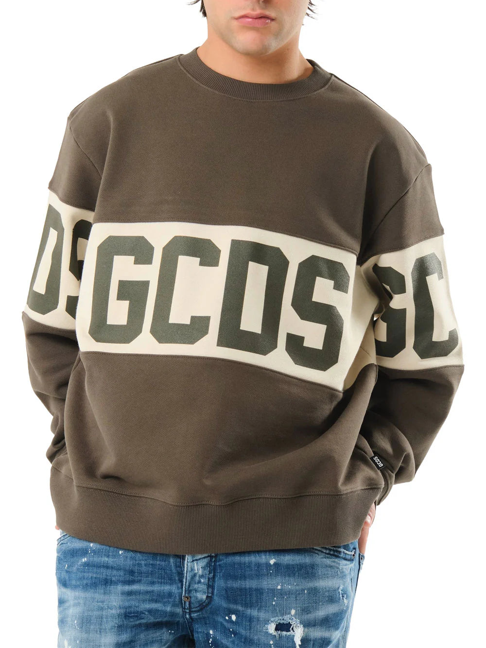 Band Logo Crewneck GCDS