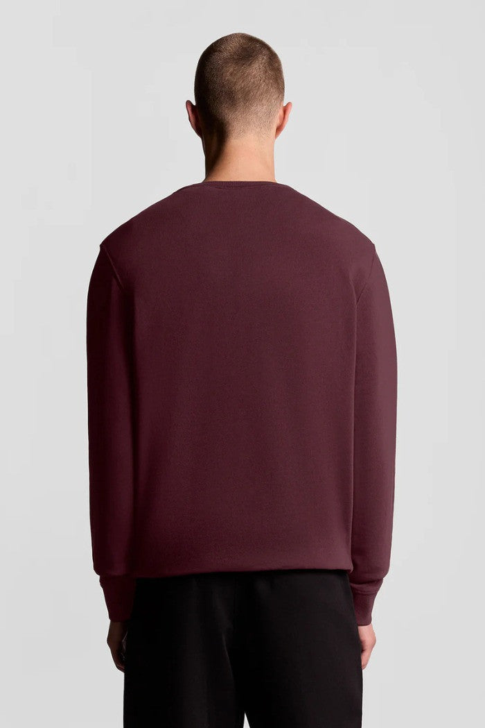 Crew Neck Brushback Sweatshirt Lyle E Scott