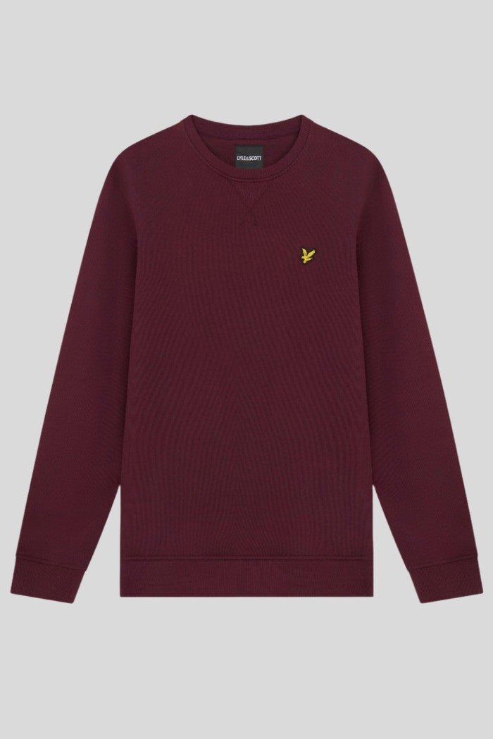 Crew Neck Brushback Sweatshirt Lyle E Scott