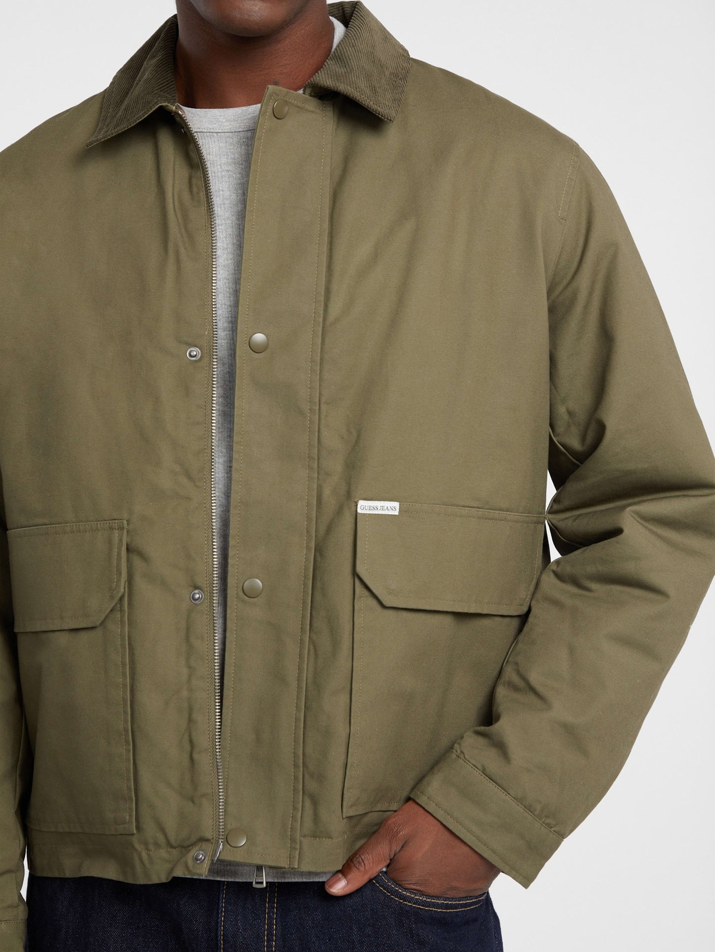 Jacket With Pockets Guess Jeans