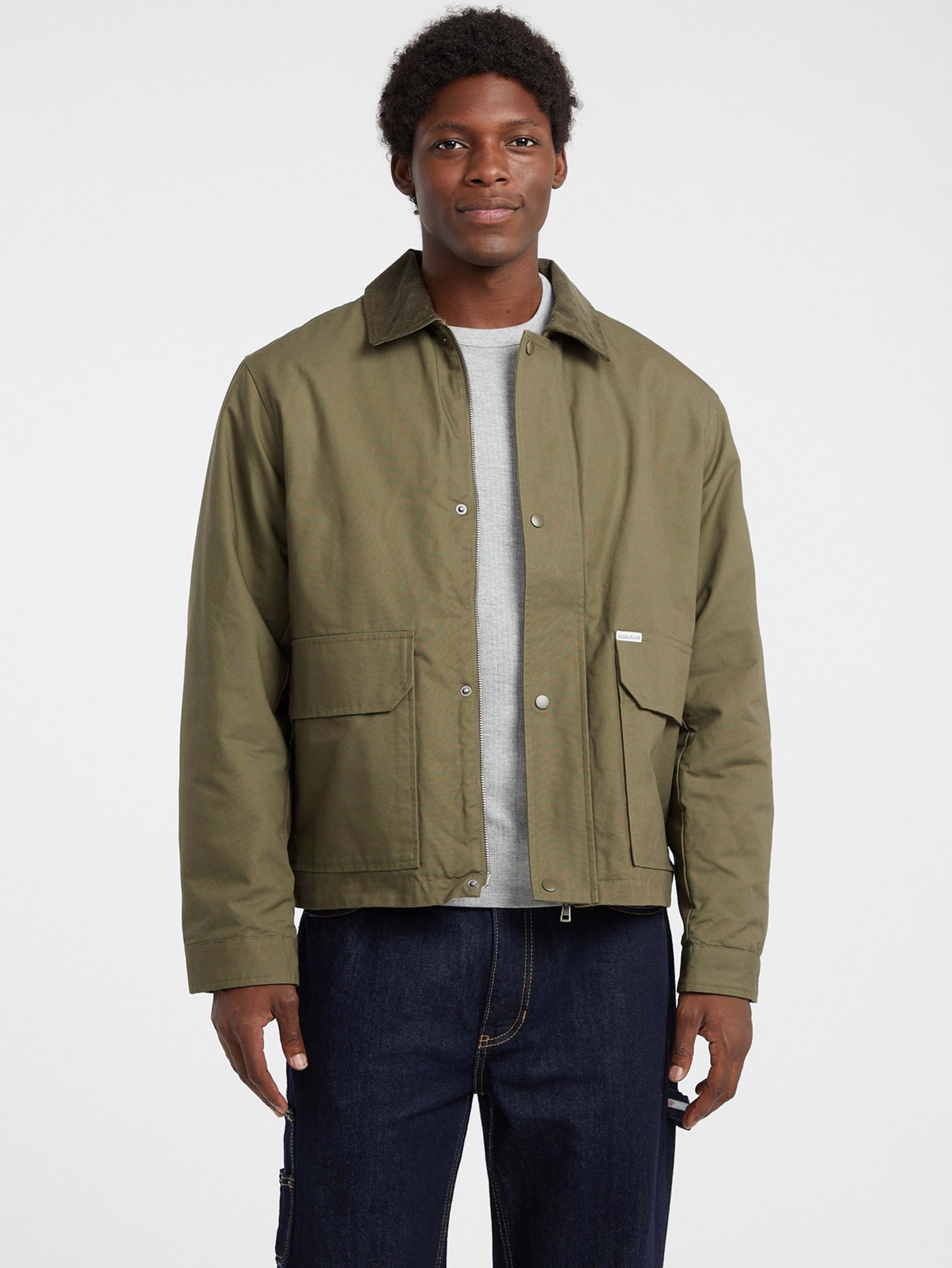 Jacket With Pockets Guess Jeans