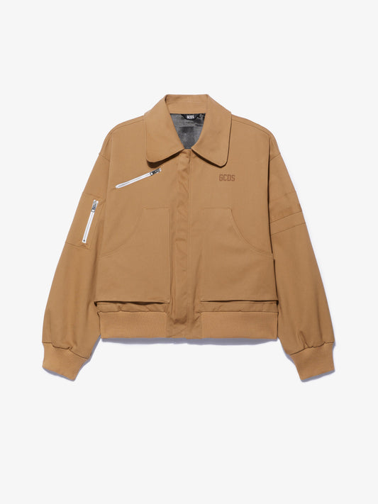 Canvas Bomber GCDS