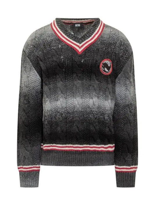 Kittho Patch Braids Degrade Sweater GCDS