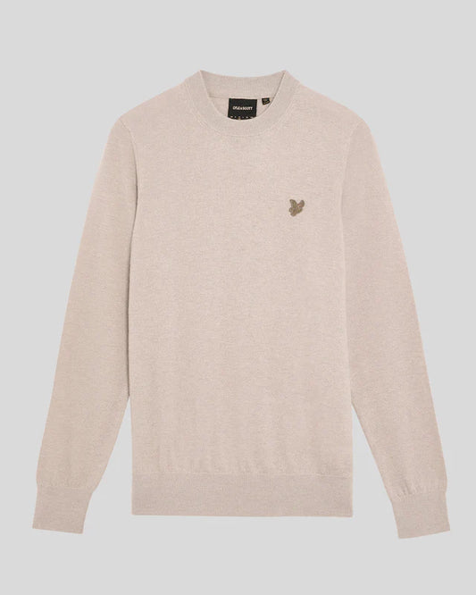 Crew Neck Tonal Eagle Lyle e Scott