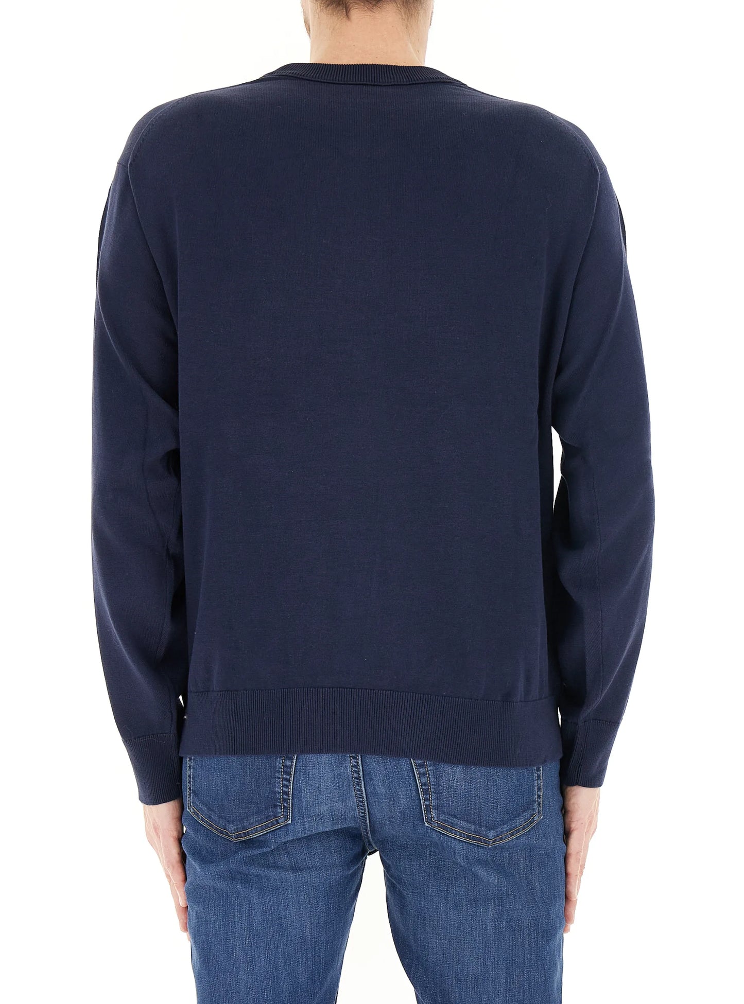 Maglione Monogram In Cotone Calvin Klein