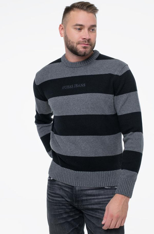 Striped Swtr Guess Jeans