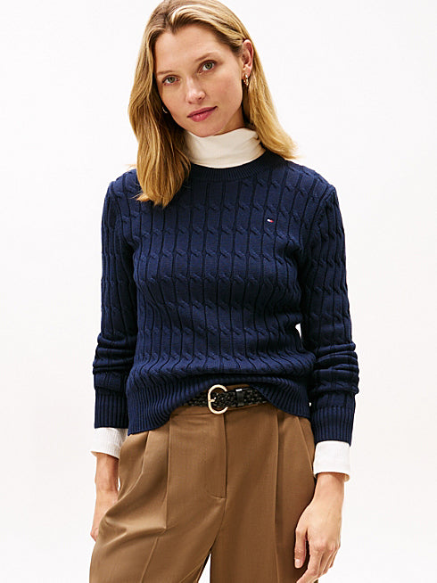 Cable Mid Swt Tommy Hilfiger