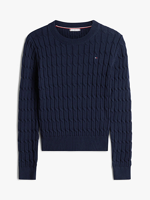 Cable Mid Swt Tommy Hilfiger