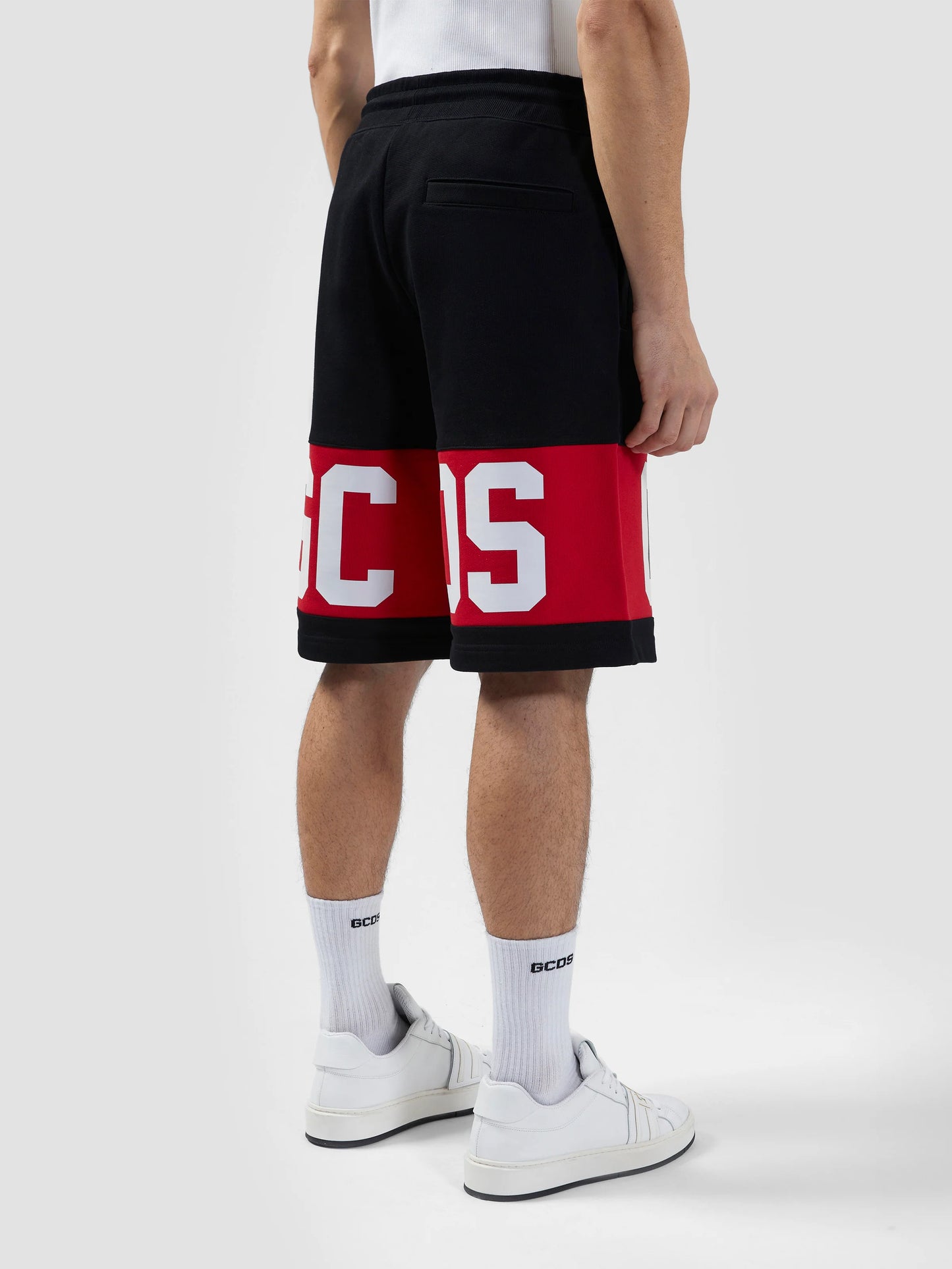 Band Logo Sweatshorts GCDS