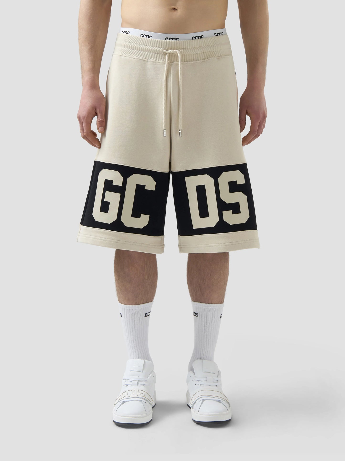 Band Logo Sweatshorts GCDS