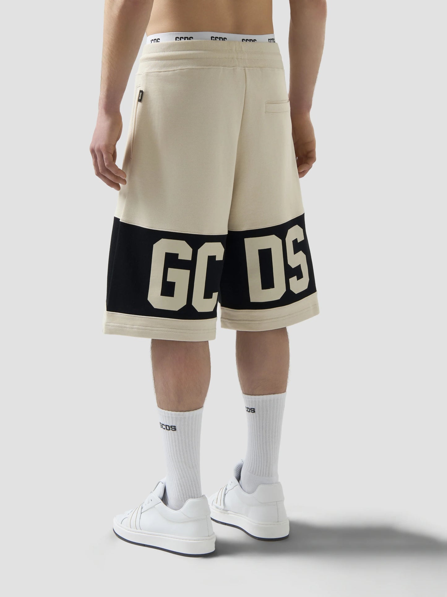 Band Logo Sweatshorts GCDS