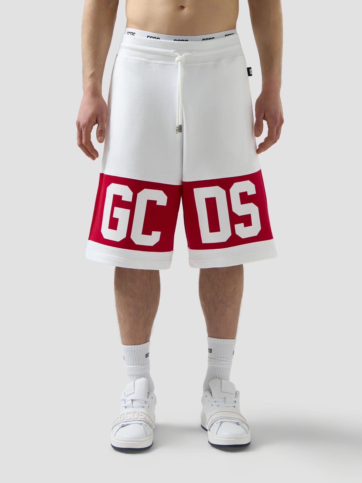 Band Logo Sweatshorts GCDS