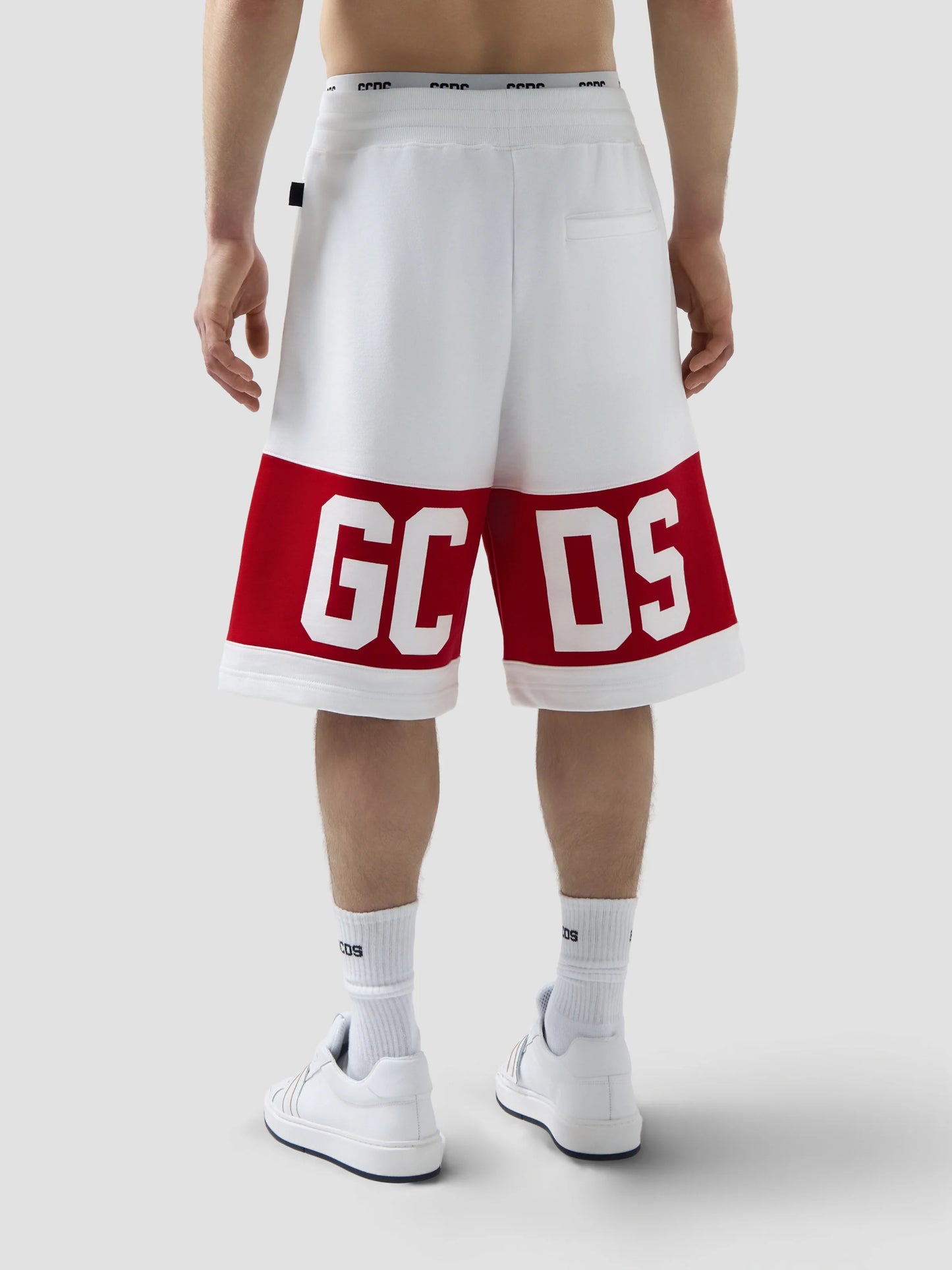 Band Logo Sweatshorts GCDS