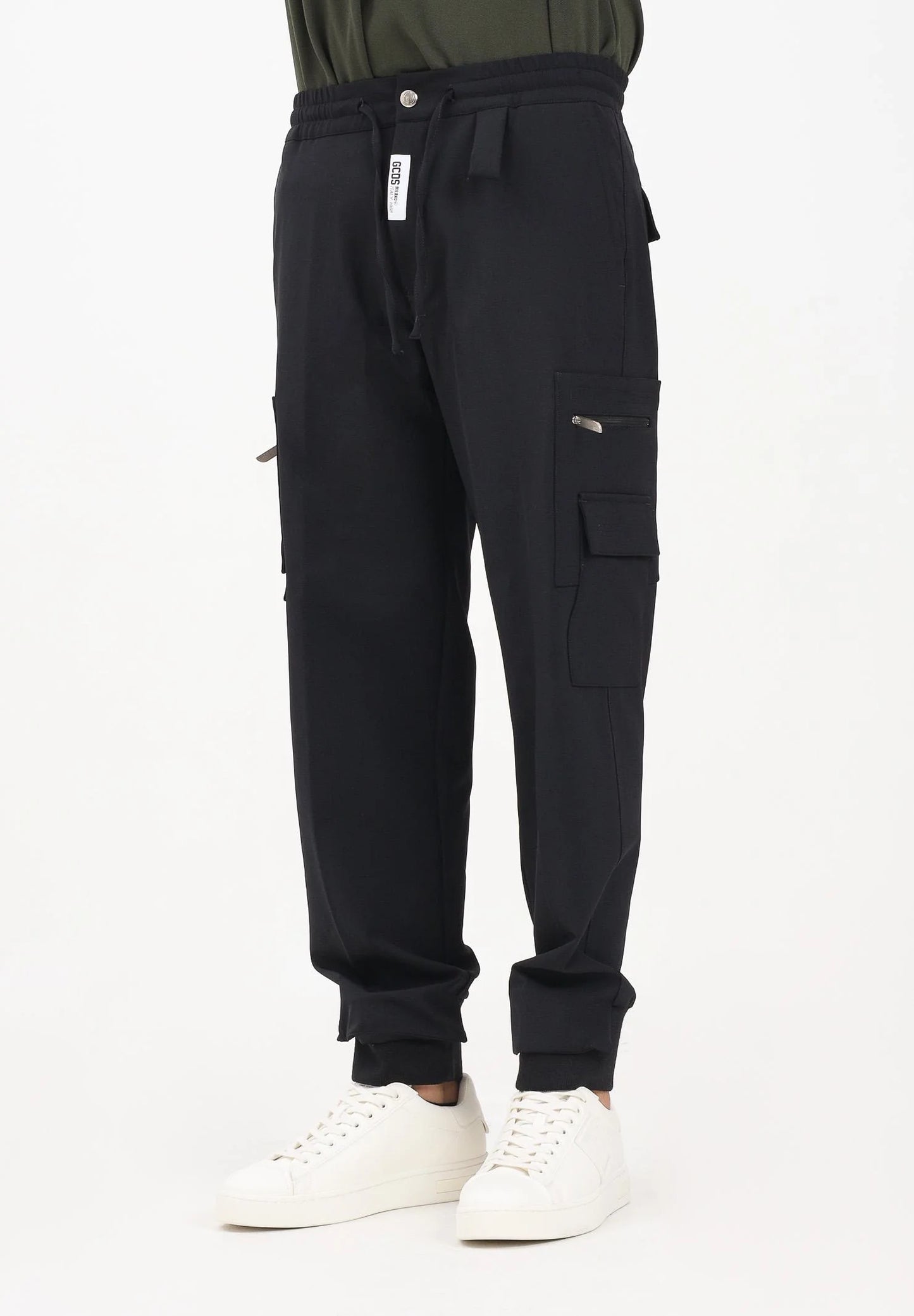 Drawstring Cargo Trousers GCDS