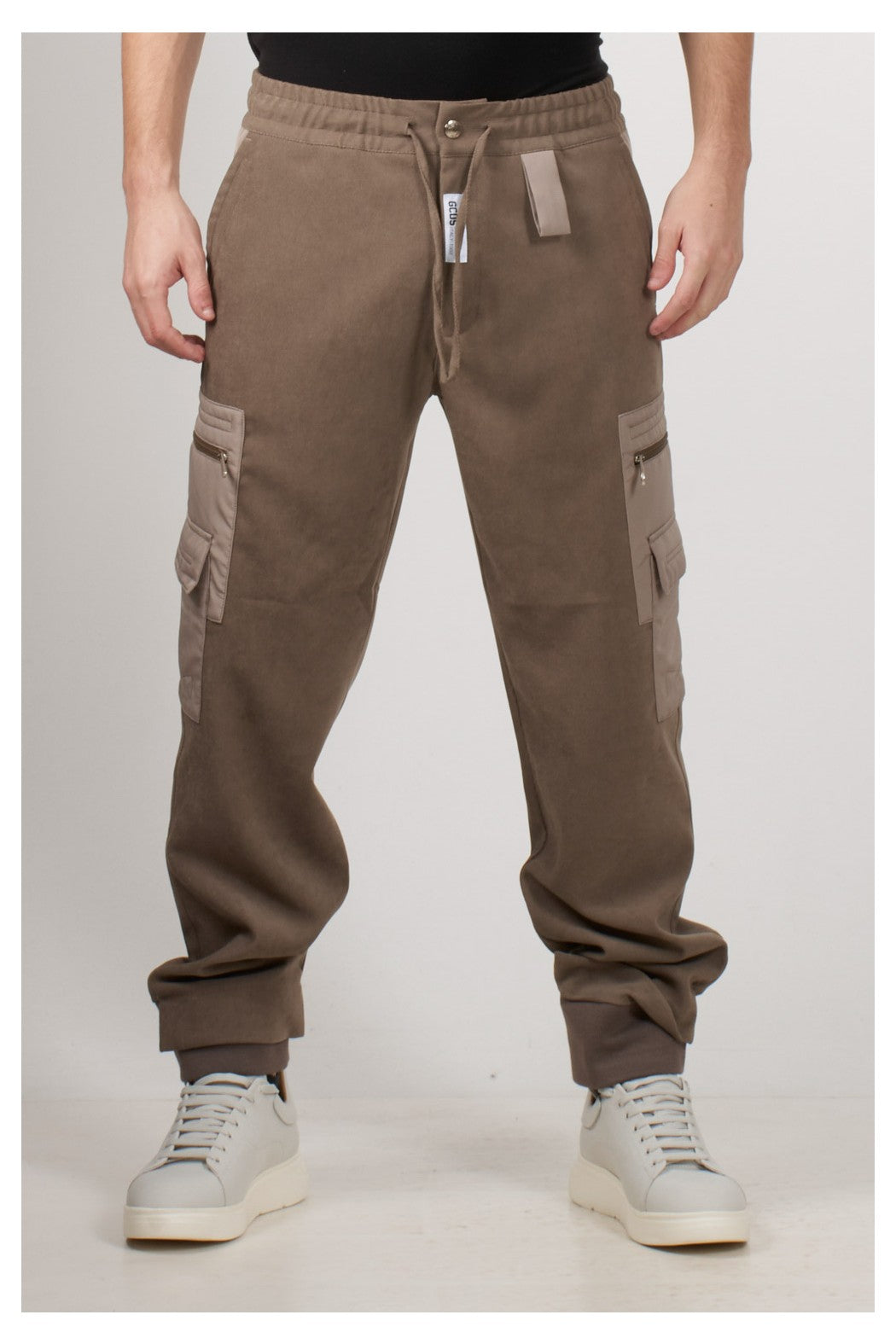 Valvet Nylon Cargo Trousers GCDS