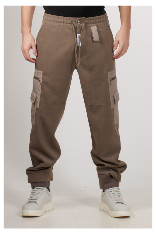 Valvet Nylon Cargo Trousers GCDS