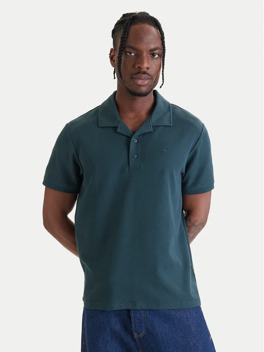 Micro Waffle Polo Calvin Klein