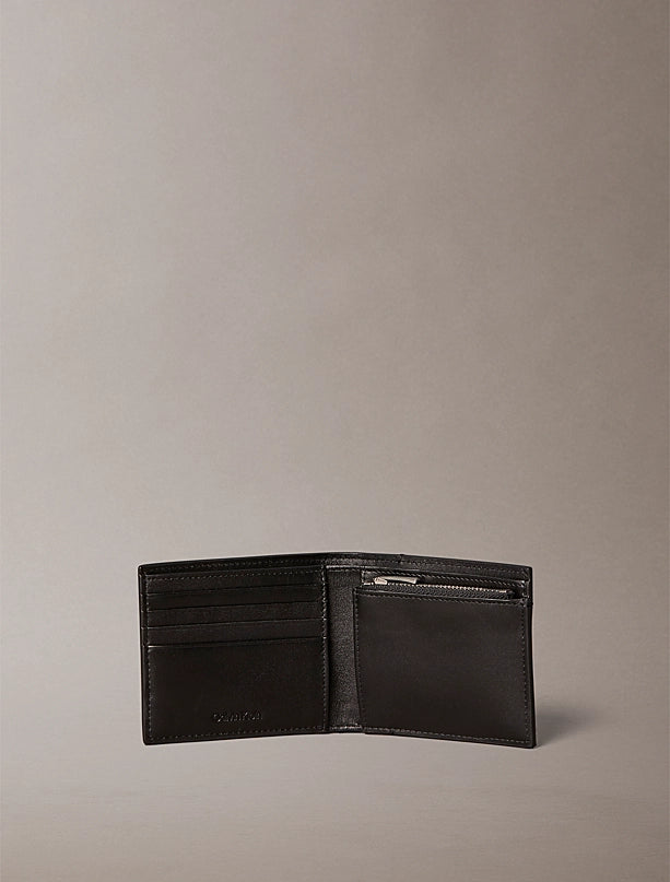 Embossed Billfold Coin Calvin Klein