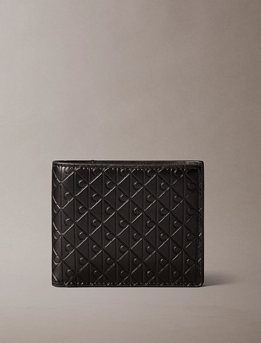 Embossed Billfold Coin Calvin Klein