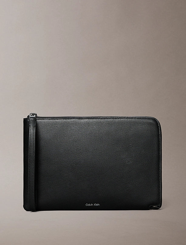 Saffiano Zip Pouch Calvin Klein