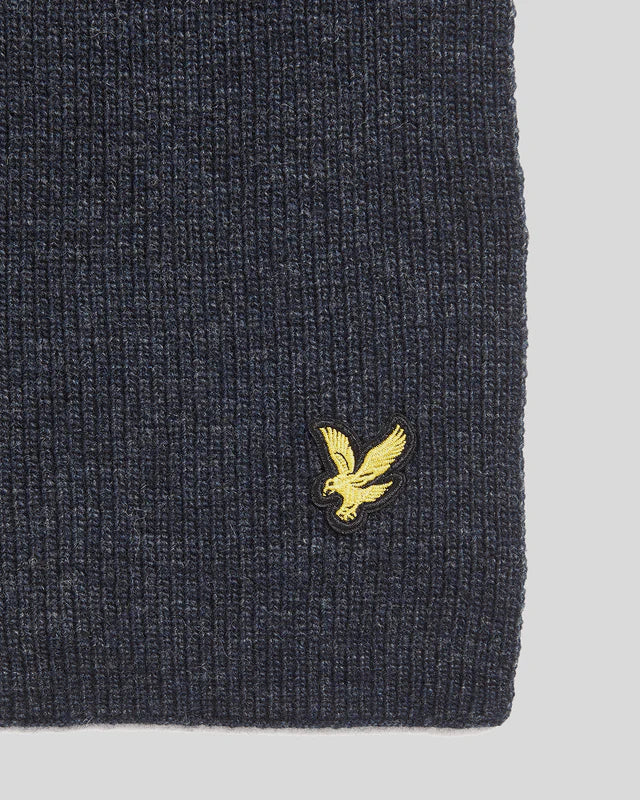 Lambswool Ribbed Scarf Lyle e Scott