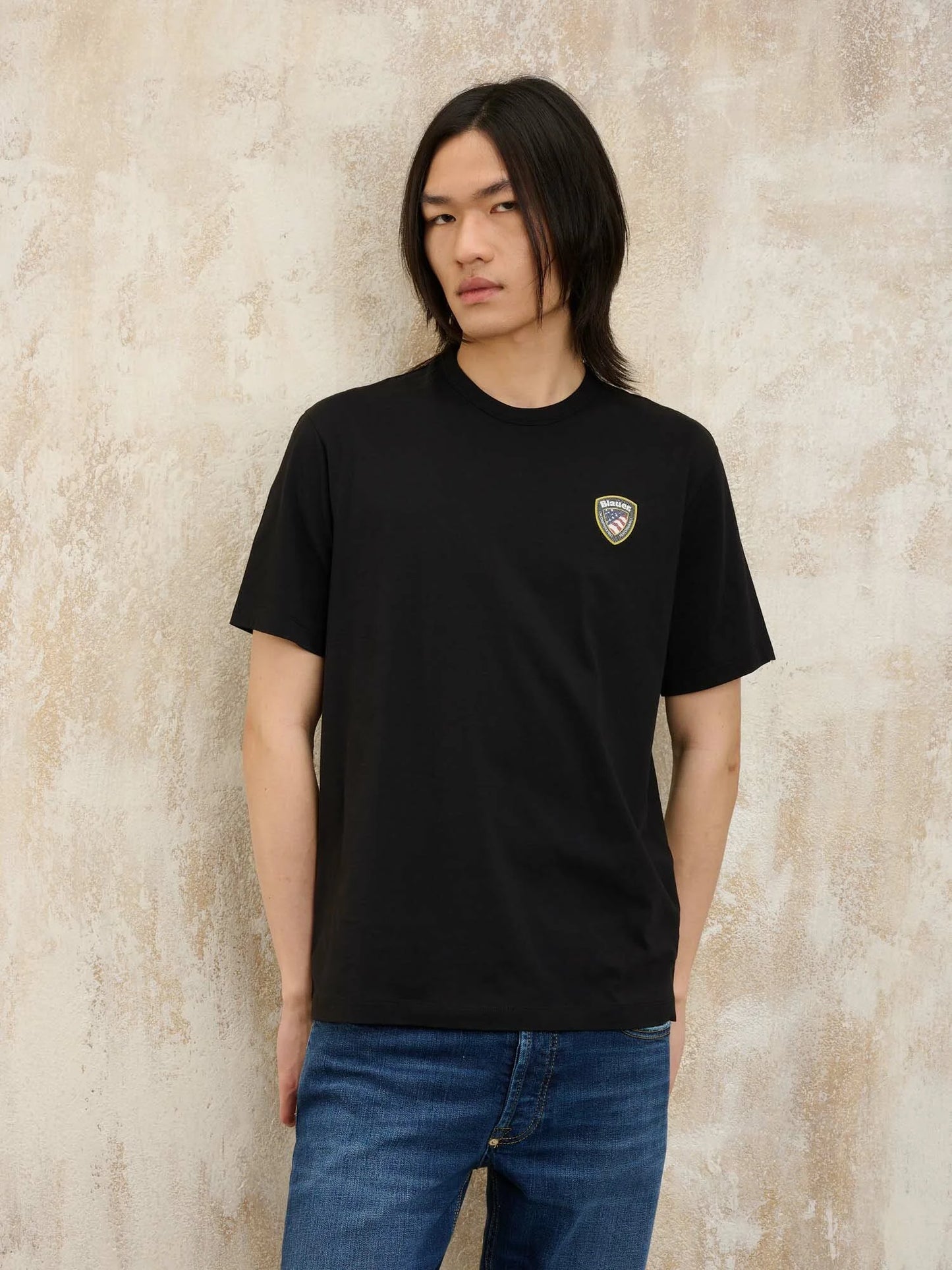 T-Shirt Faxon Blauer