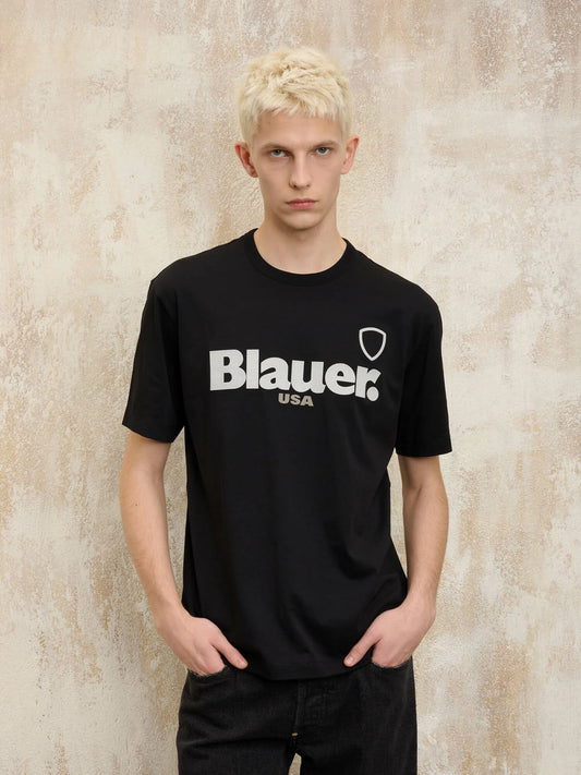 T-Shirt Favre Blauer