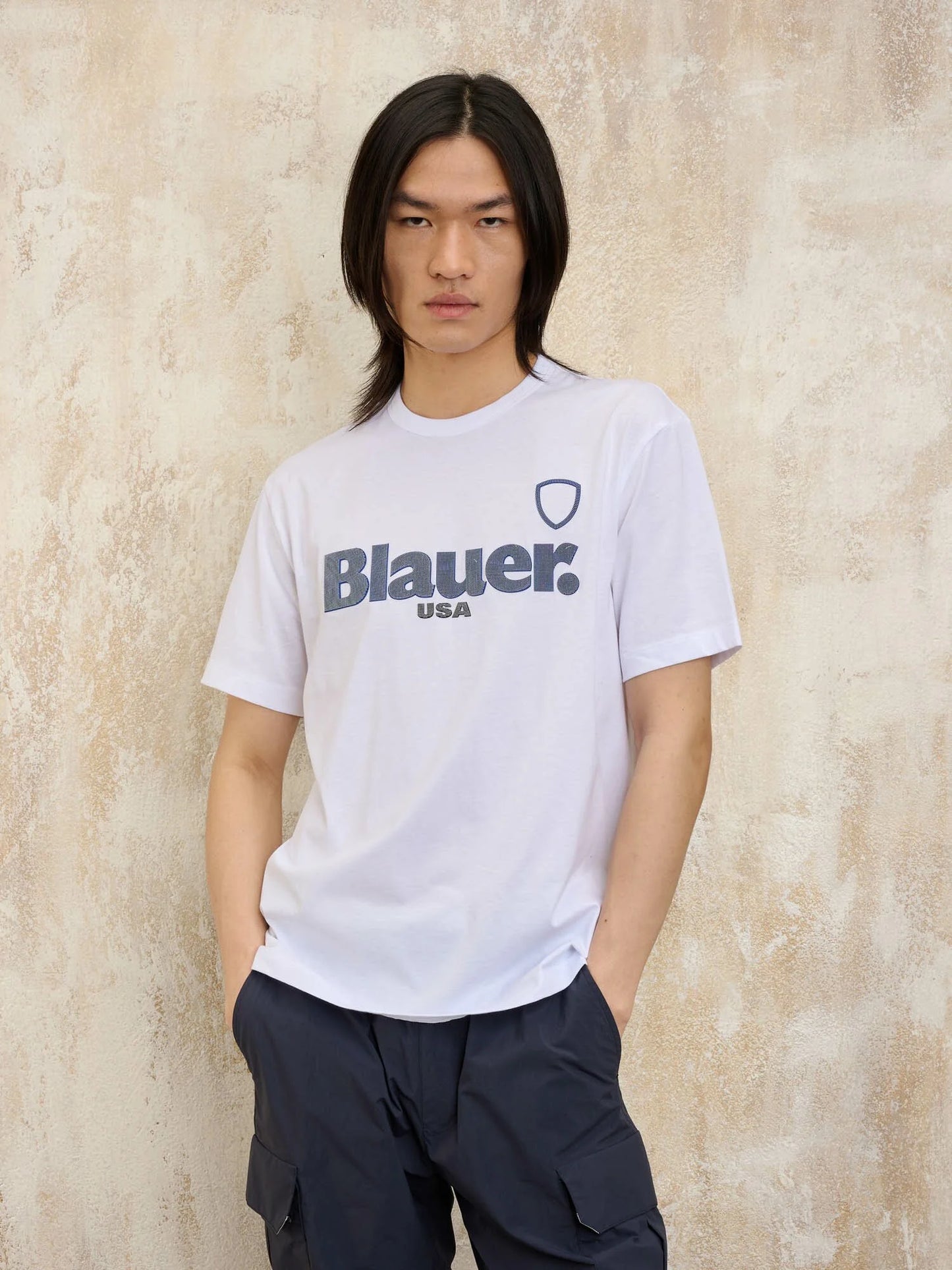 T-Shirt Favre Blauer