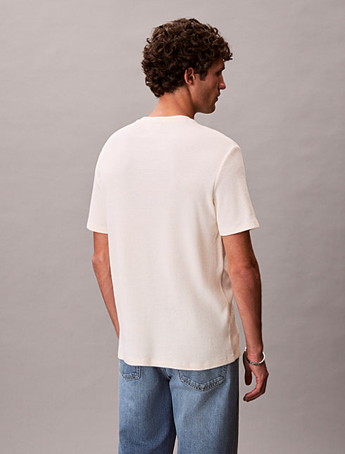 Waffle Badge T-Shirt Calvin Klein