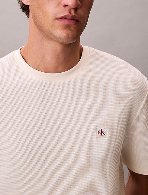 Waffle Badge T-Shirt Calvin Klein