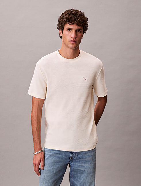 Waffle Badge T-Shirt Calvin Klein