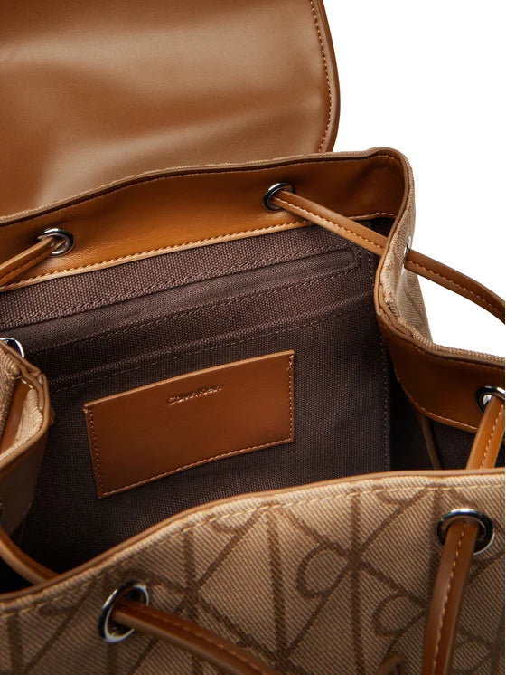 Emblem Jacquard Backpack Calvin Klein