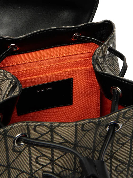 Emblem Jacquard Backpack Calvin Klein